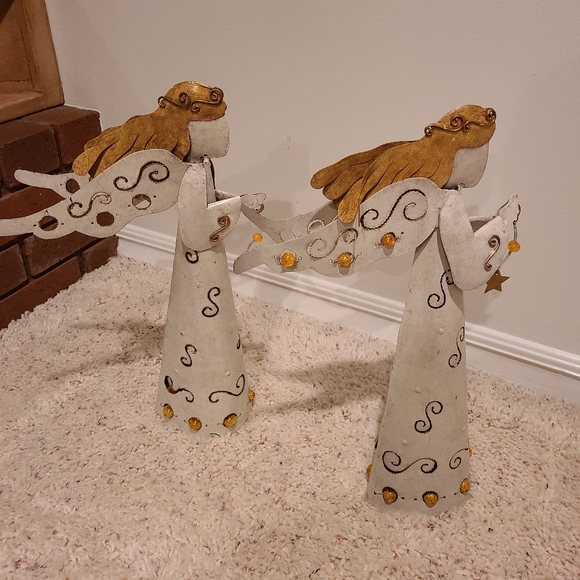 Metal Angels Christmas Decorations - Picture 2 of 7
